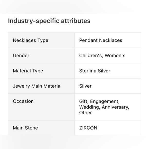 NWOT 925 Sterling Silver Double Circle CZ Necklace 8” Rose Gold Interlocking - Picture 13 of 14